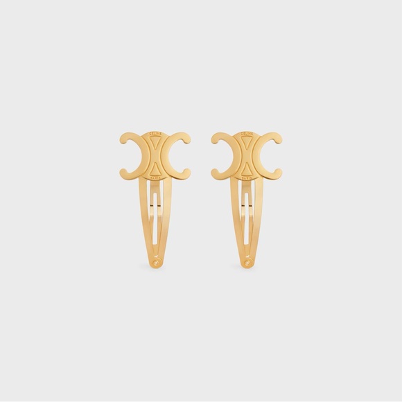 Celine Accessories - Celine Set of 2 Snap Hair Clips
